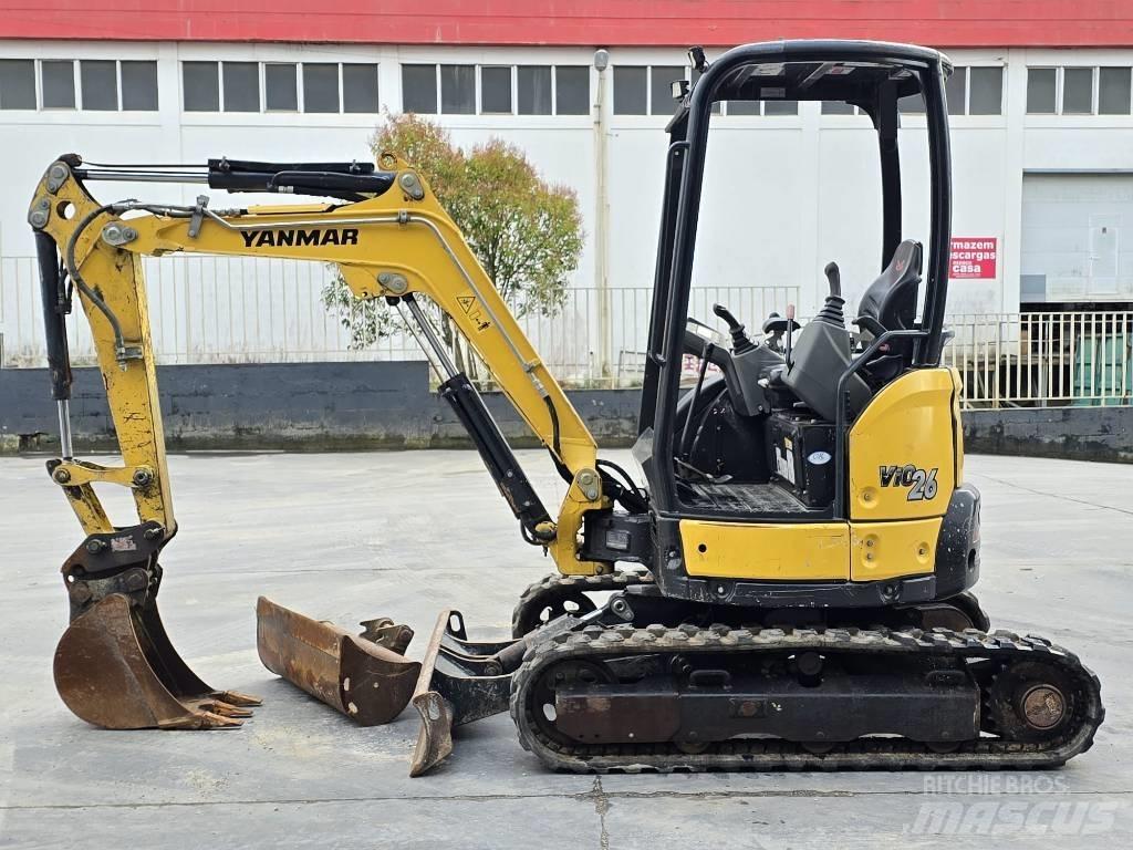 Yanmar VIO 26-6 Minigrävare < 7t