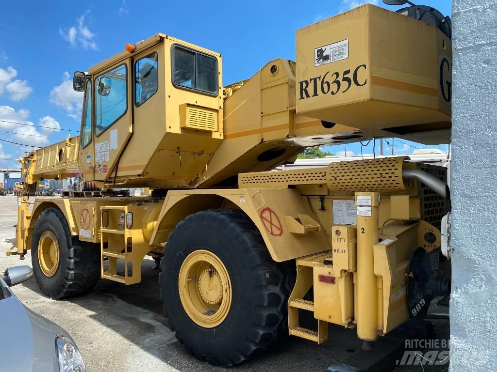 Grove RT 635 C Terrängkranar (Grov terräng)