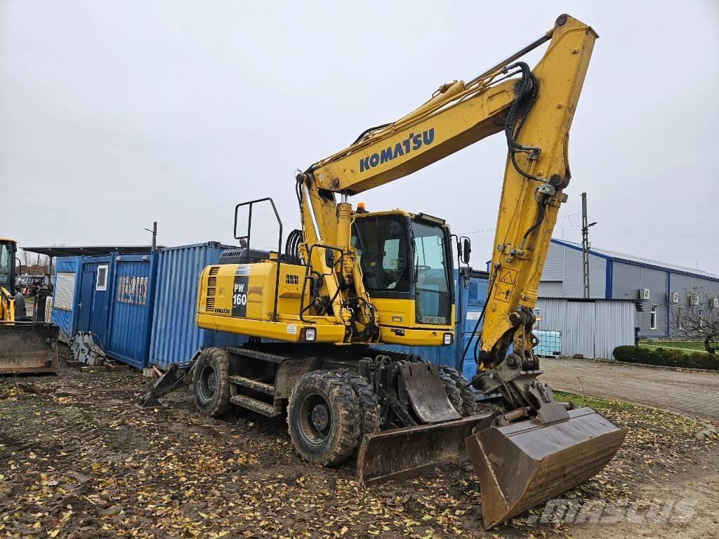 Komatsu PW 160-8 Hjulgrävare