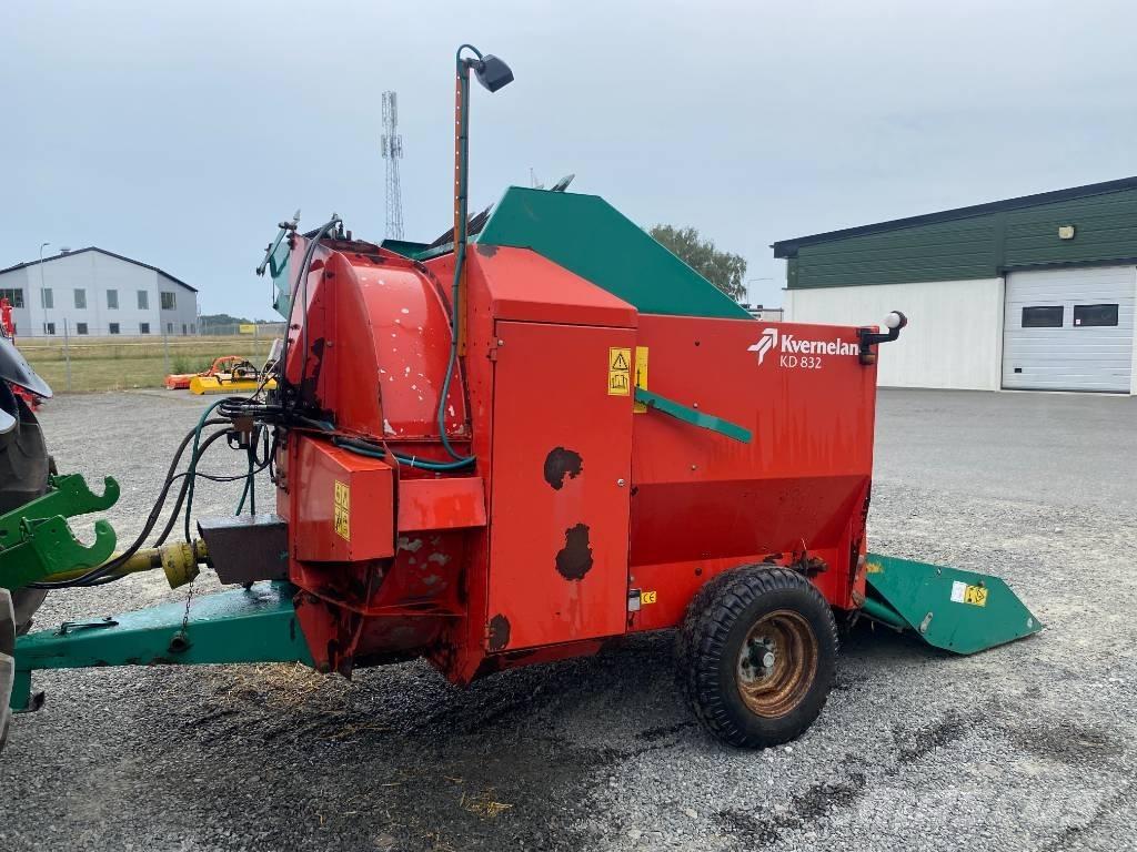 Kverneland KD832 Balsnittare, rivare och upprullare