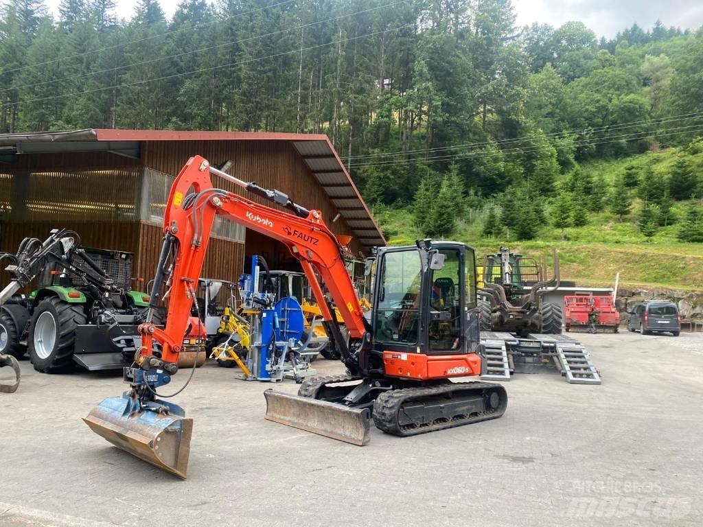 Kubota KX 060-5 Minigrävare < 7t