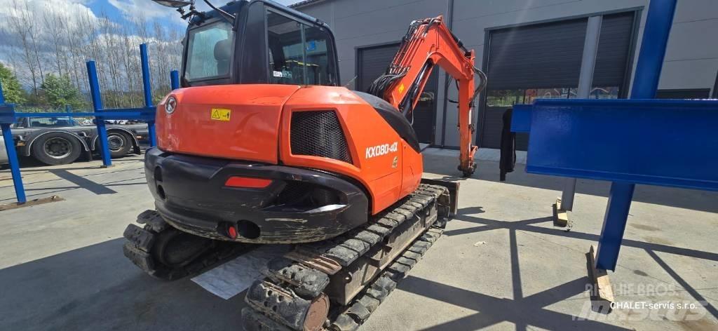 Kubota KX 080-4 CX Midigrävmaskiner 7t - 12t