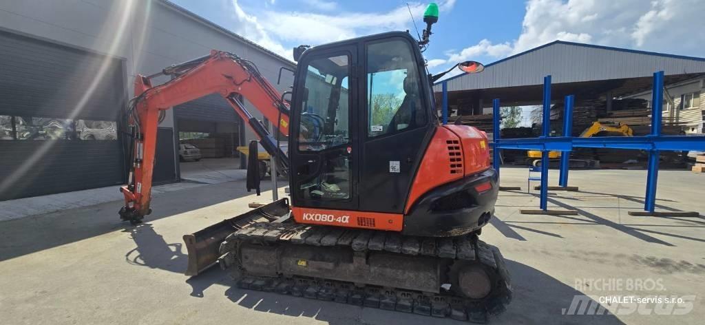 Kubota KX 080-4 CX Midigrävmaskiner 7t - 12t