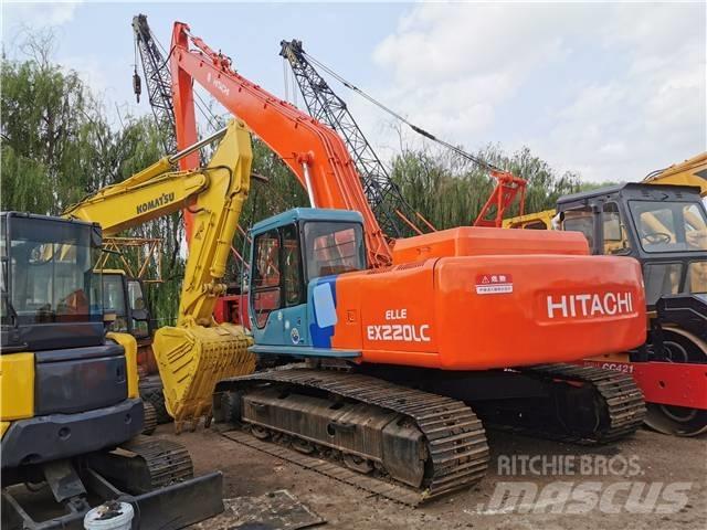 Hitachi EX220LC Bandgrävare