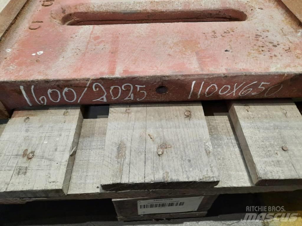 Pegson 1100x650 Krossar för Entreprenad
