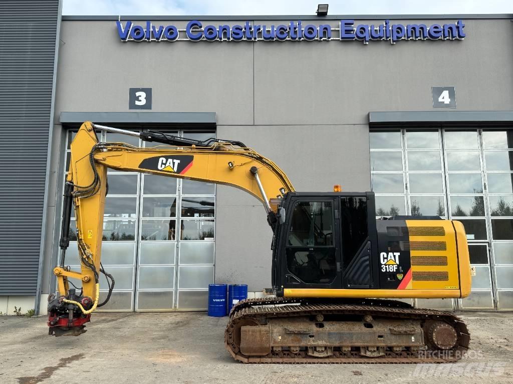 CAT 318 FL Bandgrävare