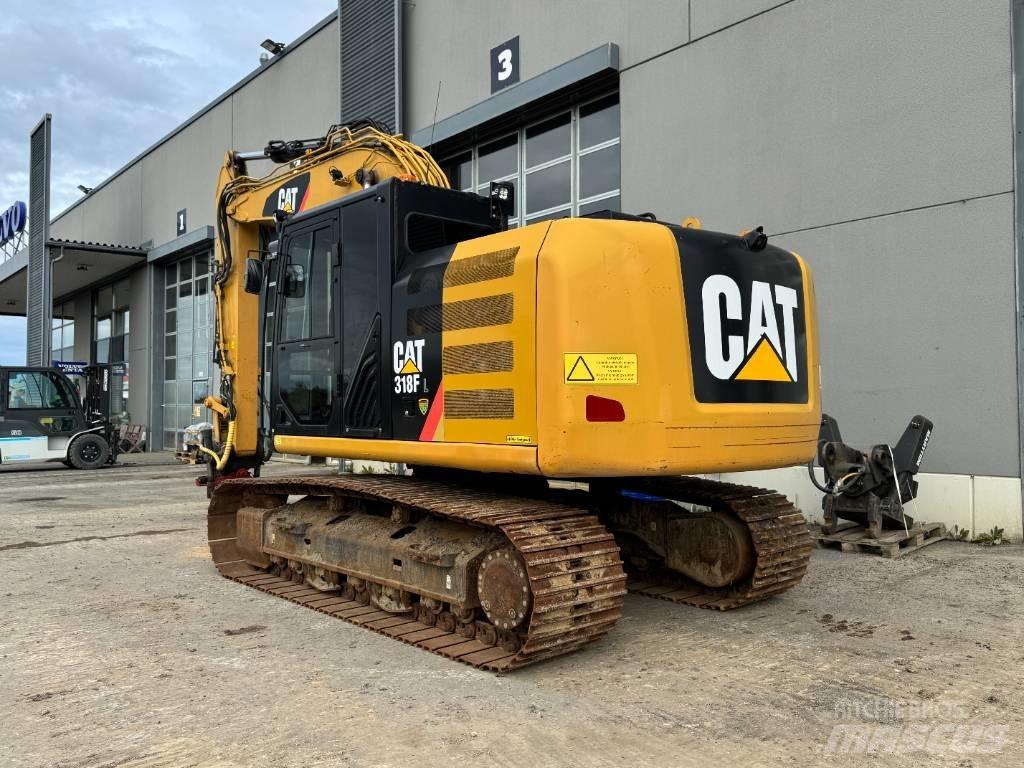CAT 318 FL Bandgrävare