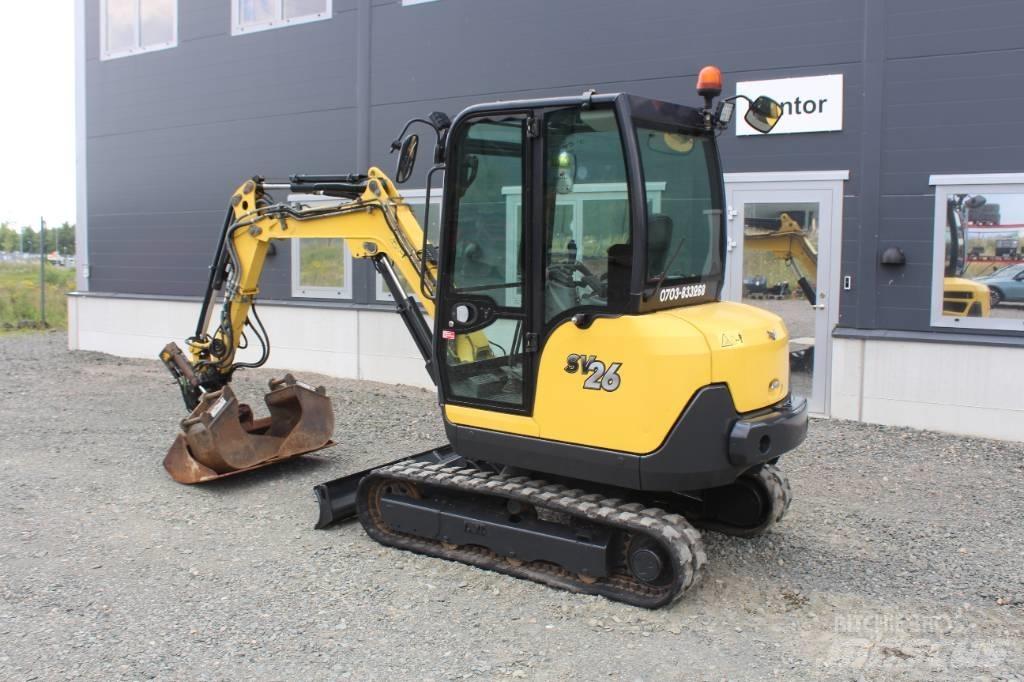 Yanmar SV 26 Minigrävare < 7t