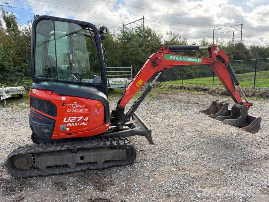 Kubota U 27-4 Minigrävare < 7t