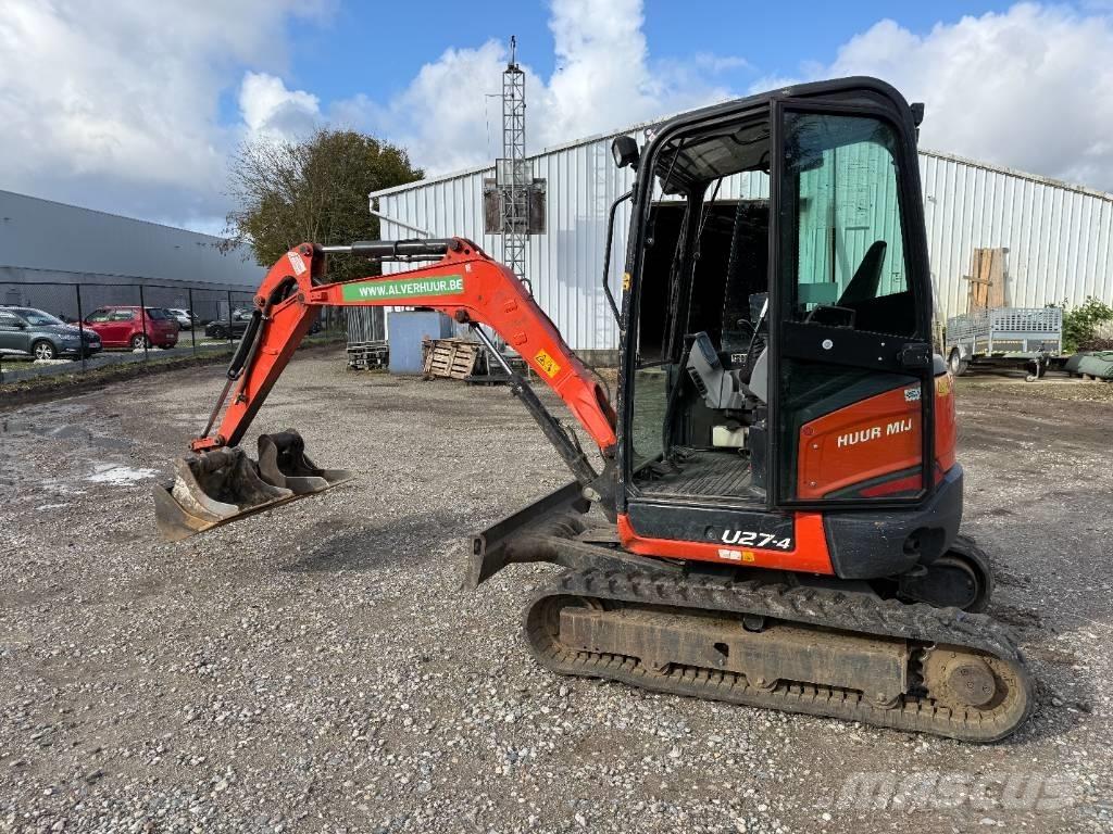 Kubota U 27-4 Minigrävare < 7t