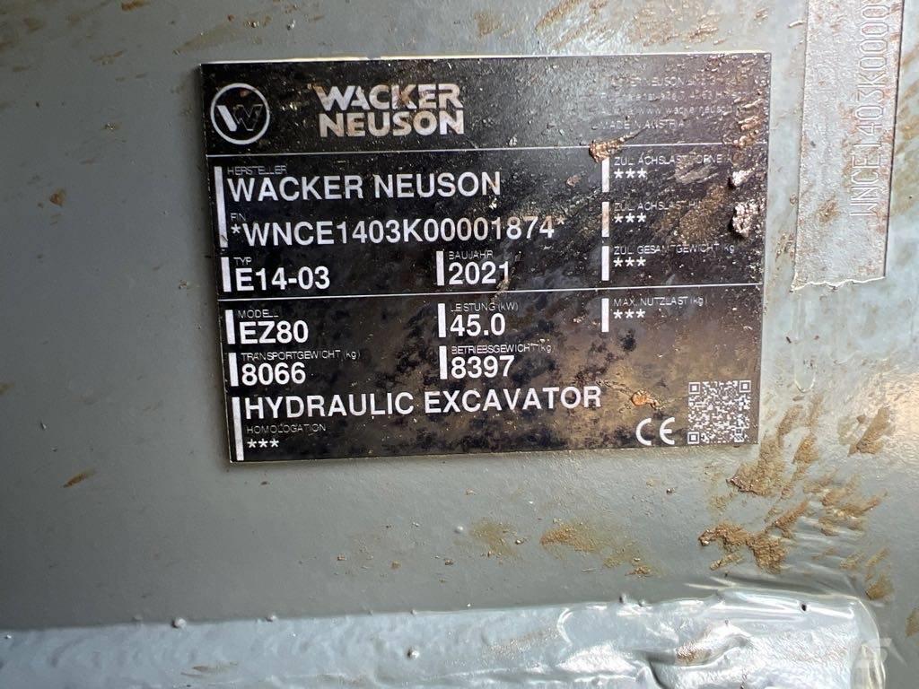 Wacker Neuson EZ80 Bandgrävare