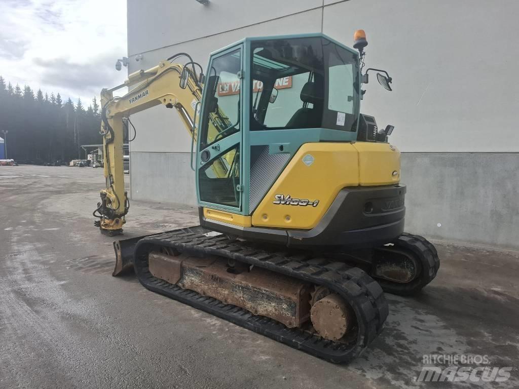 Yanmar SV 100-1A Midigrävmaskiner 7t - 12t