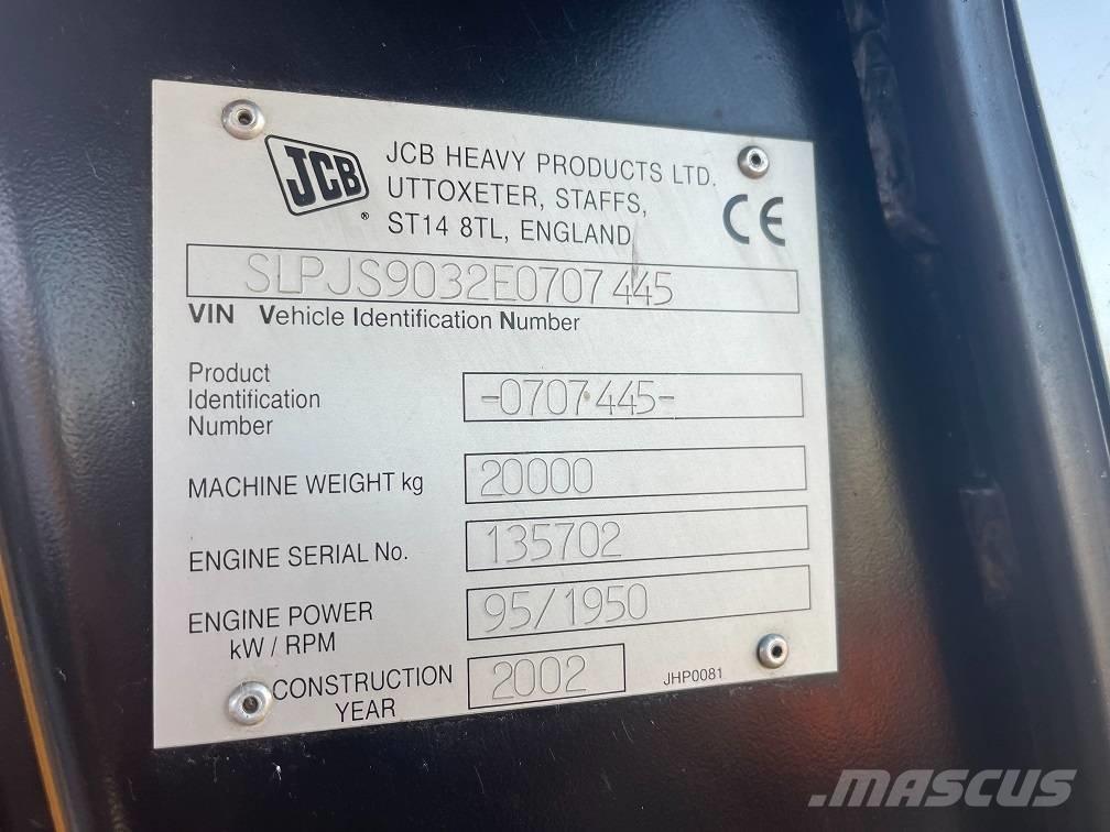 JCB JS 200 Bandgrävare
