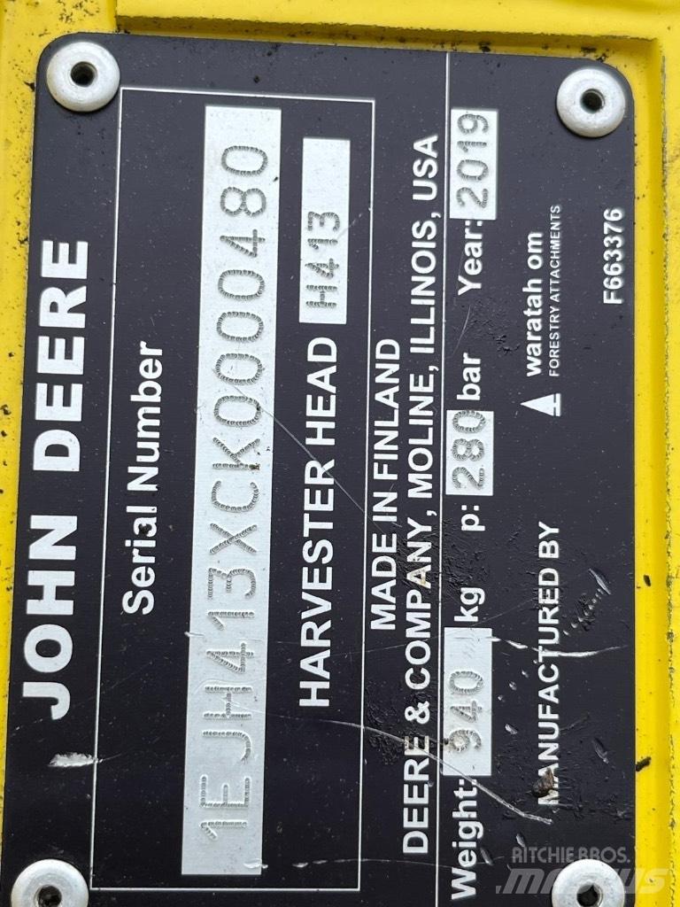 John Deere 1170G Skördare