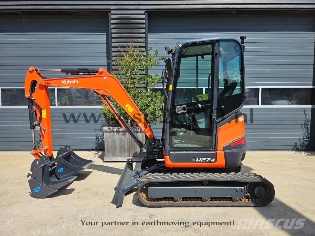 Kubota U 27-4 Minigrävare < 7t