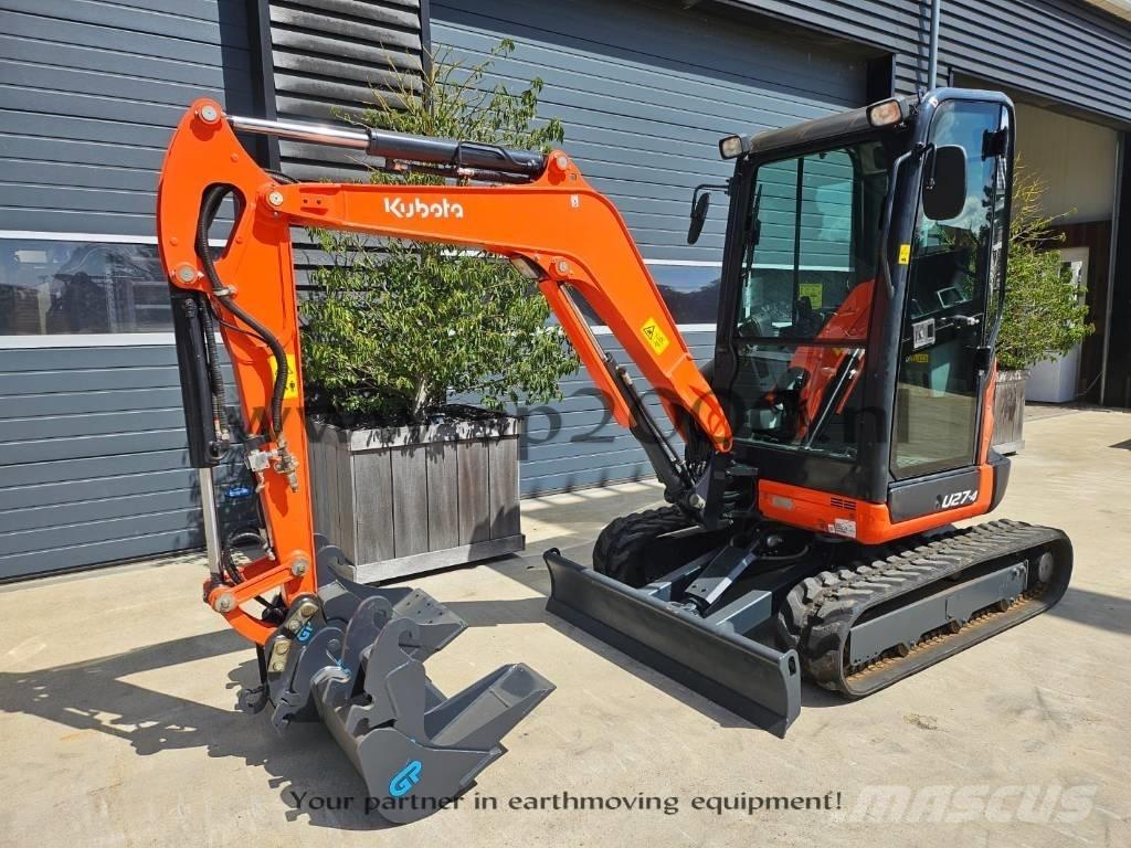 Kubota U 27-4 Minigrävare < 7t