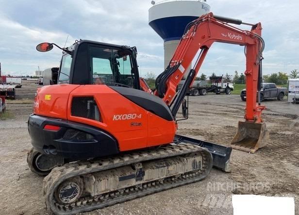 Kubota KX080-4S2 Bandgrävare