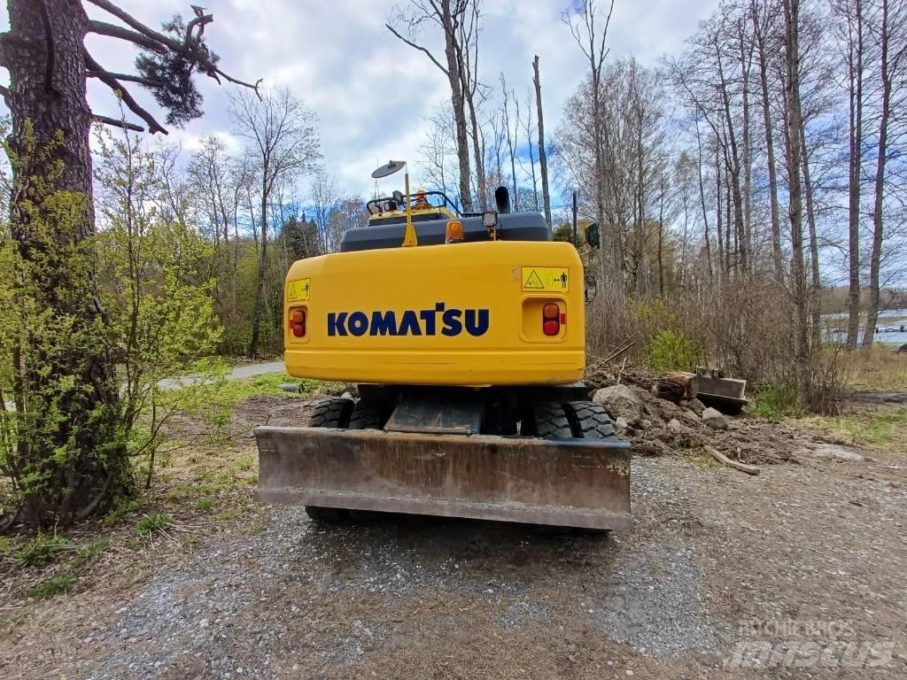 Komatsu PW 160-7E0 Hjulgrävare