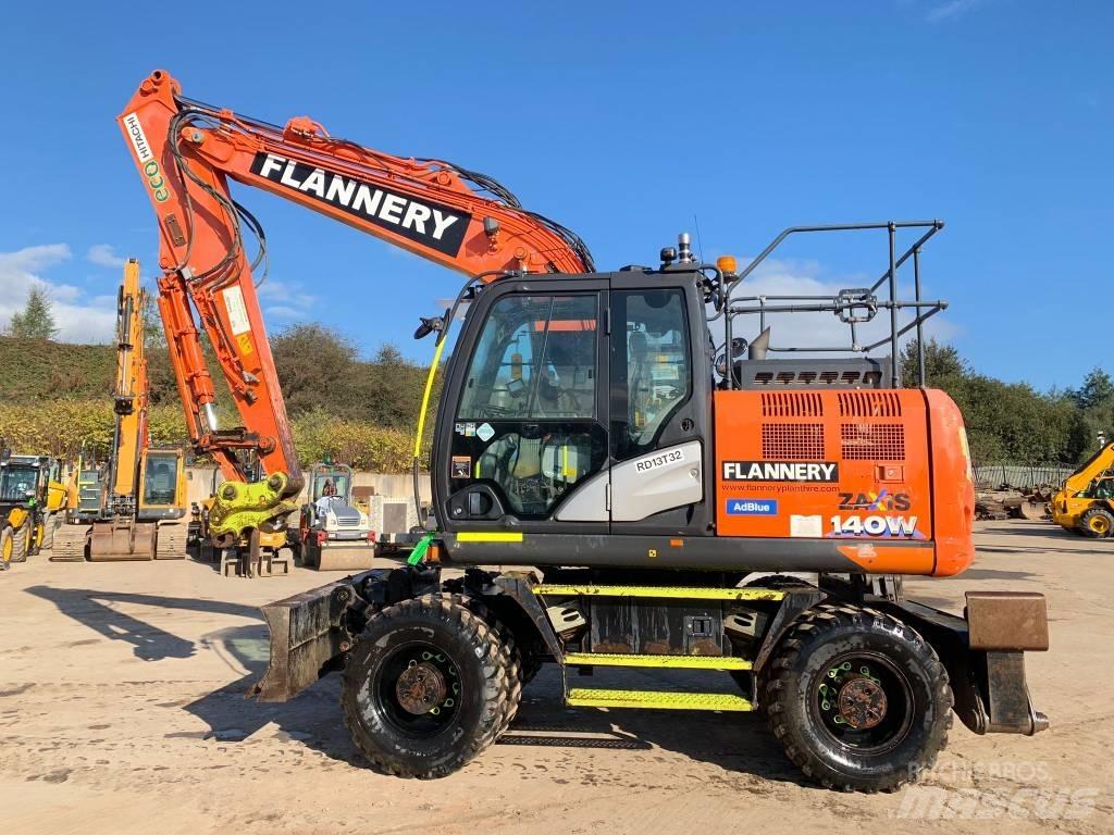 Hitachi ZX 140 W Hjulgrävare