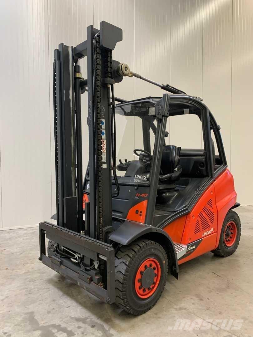 Linde H40T Gasolmotviktstruckar