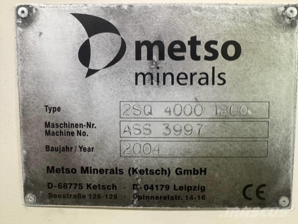 Metso 2SQ 4000 1800 Sorteringsverk