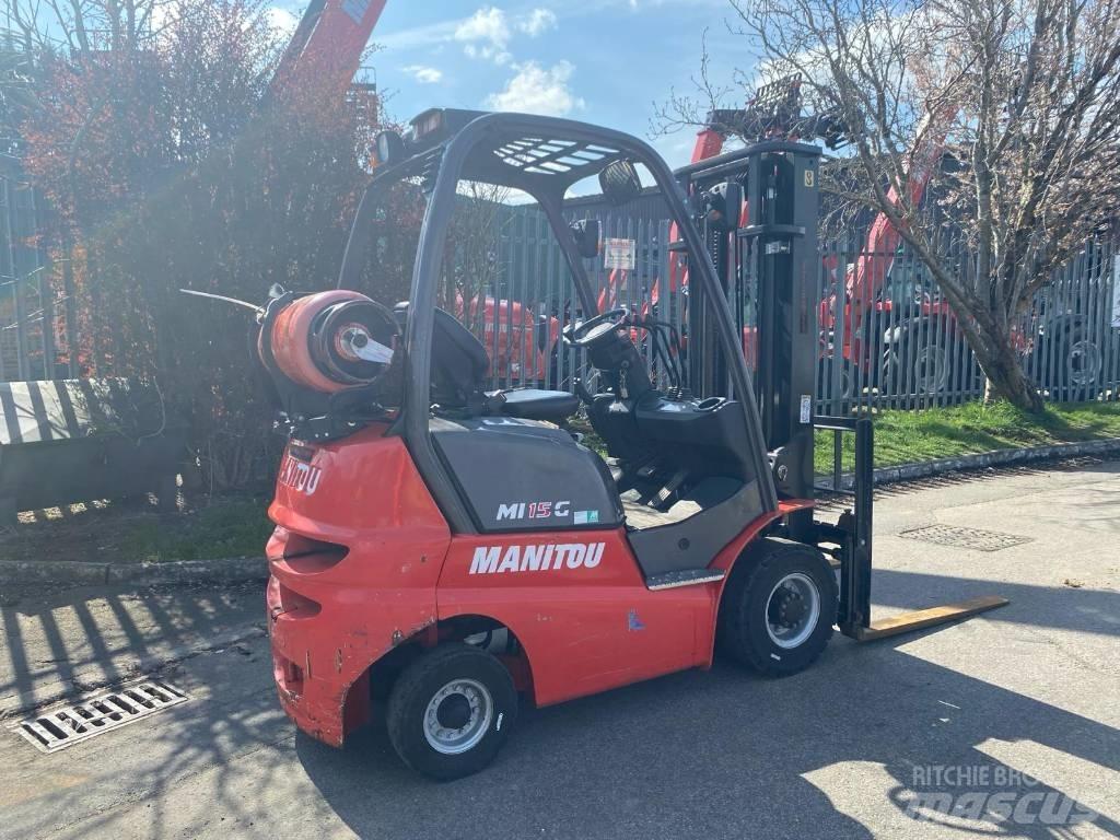 Manitou MI 15 G Gasolmotviktstruckar