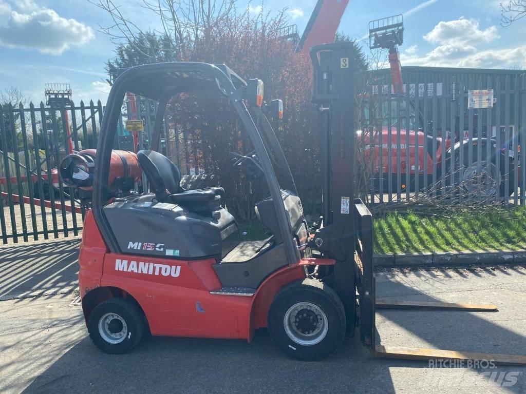 Manitou MI 15 G Gasolmotviktstruckar
