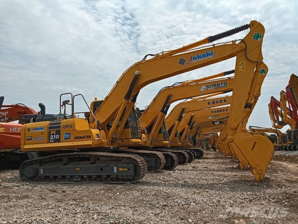 Komatsu PC 210 Bandgrävare