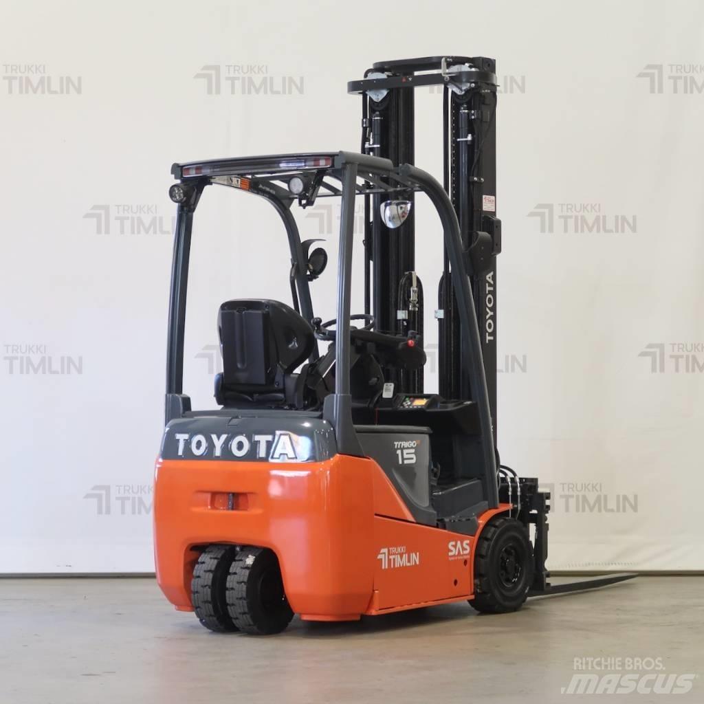 Toyota 8FBE15T Elmotviktstruckar