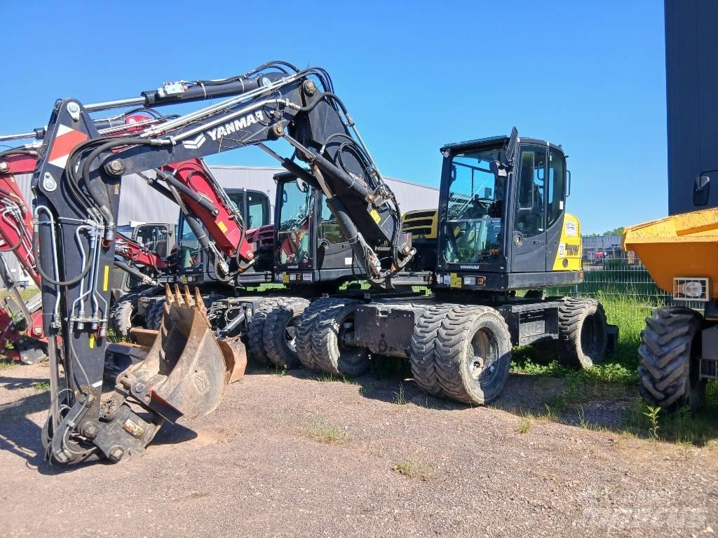 Yanmar B 110 W Hjulgrävare