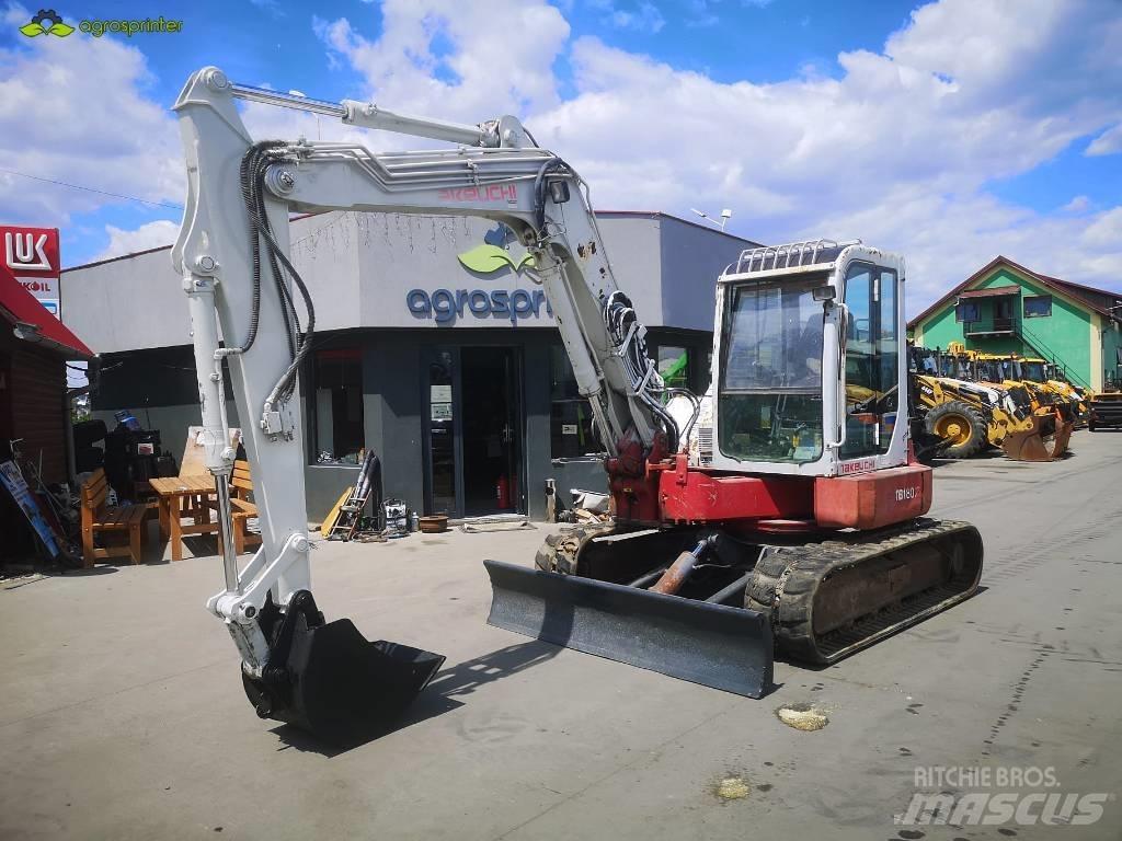 Takeuchi TB180FR Midigrävmaskiner 7t - 12t