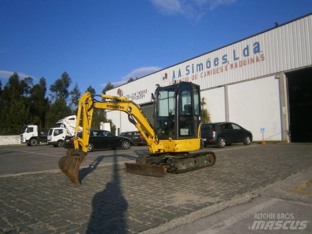 Komatsu PC26MR-3 Minigrävare < 7t