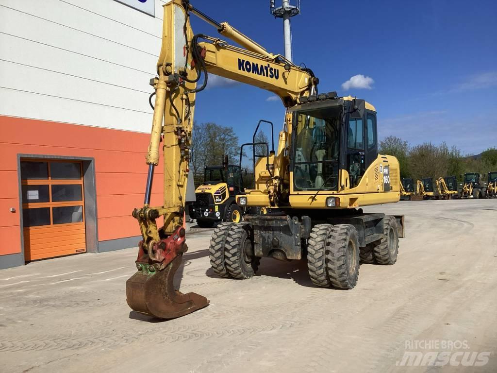 Komatsu PW 160-7E0 Hjulgrävare