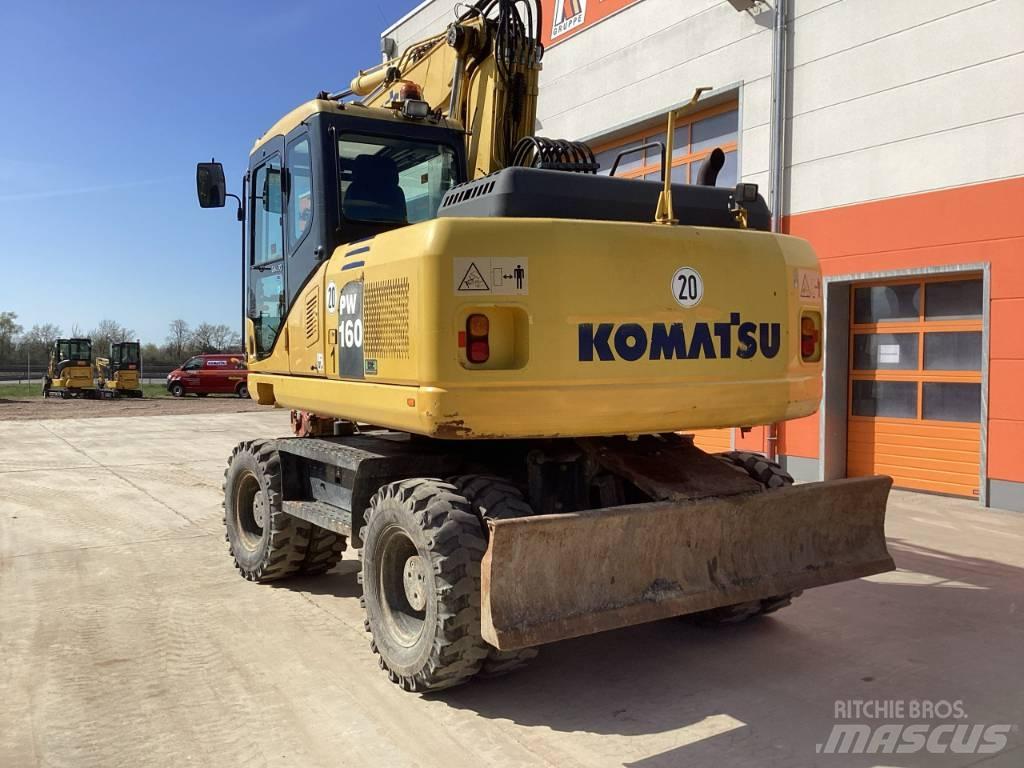 Komatsu PW 160-7E0 Hjulgrävare