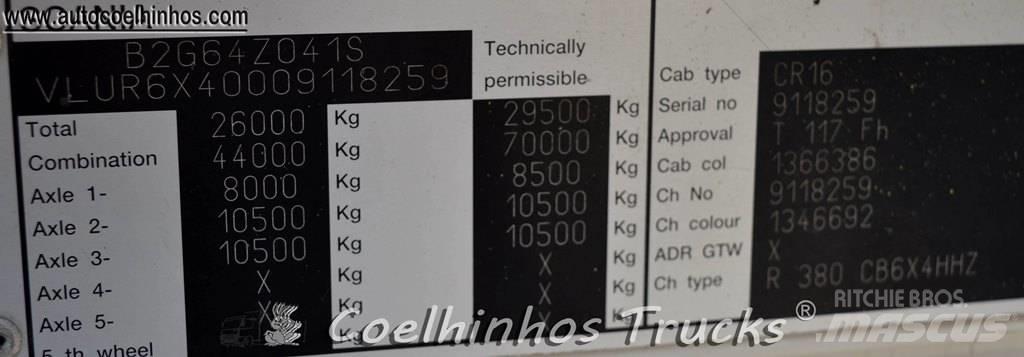 Scania R 380 Växelflak-/Containerbilar