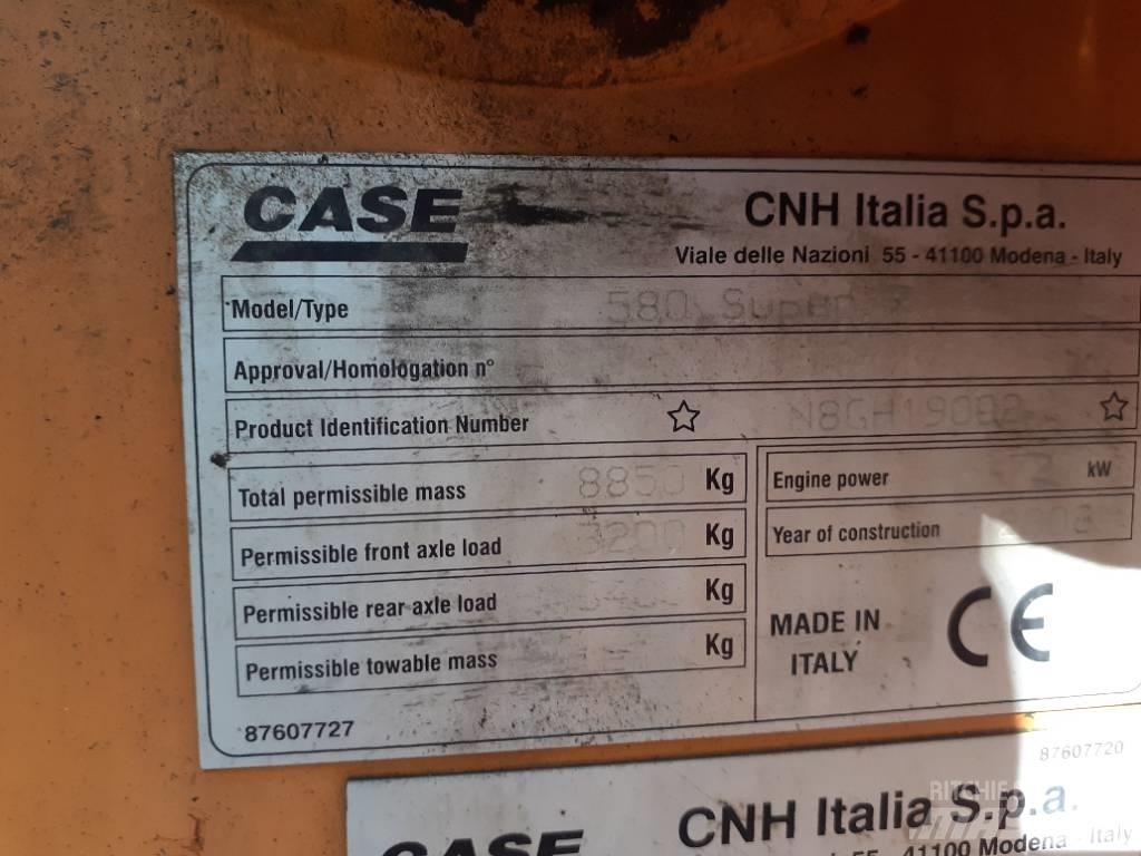 CASE 580 SUPER R Grävlastare