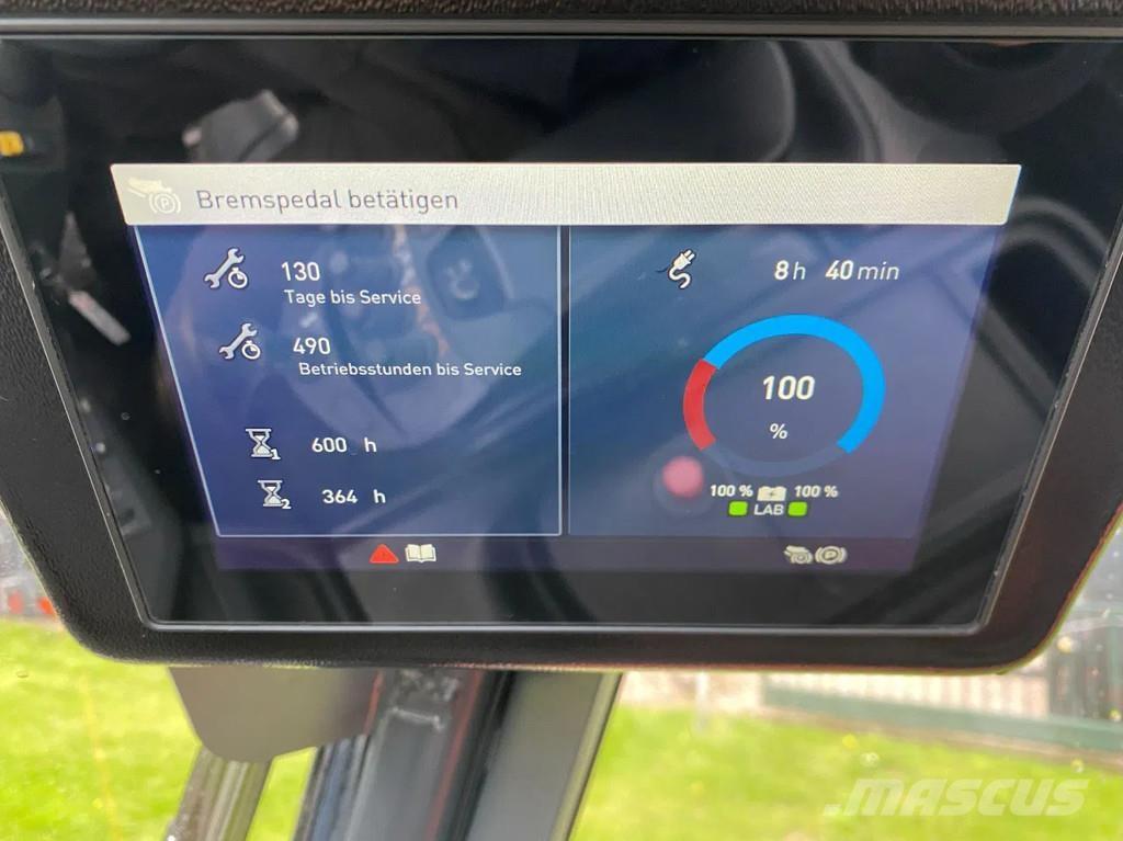 Linde E150 Elmotviktstruckar