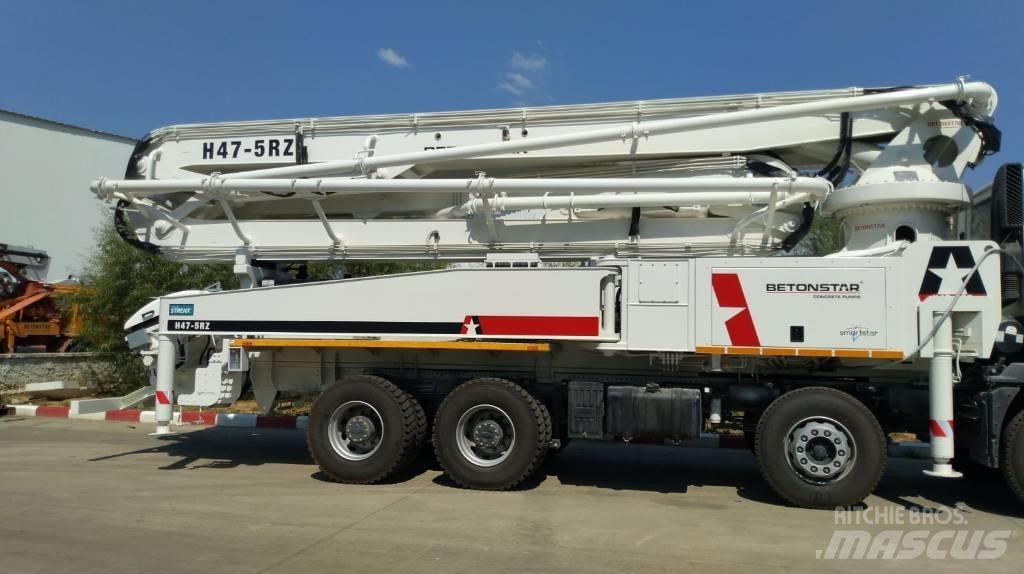 Betonstar 47M-5RZ Lastbilar med betongpump