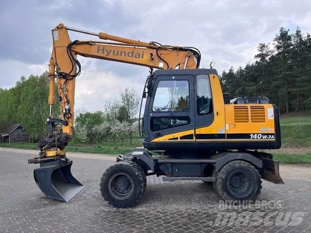 Hyundai Robex 140 W Hjulgrävare
