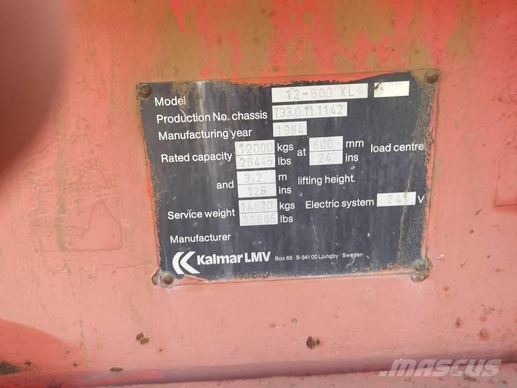 Kalmar 12-600XL Dieselmotviktstruckar