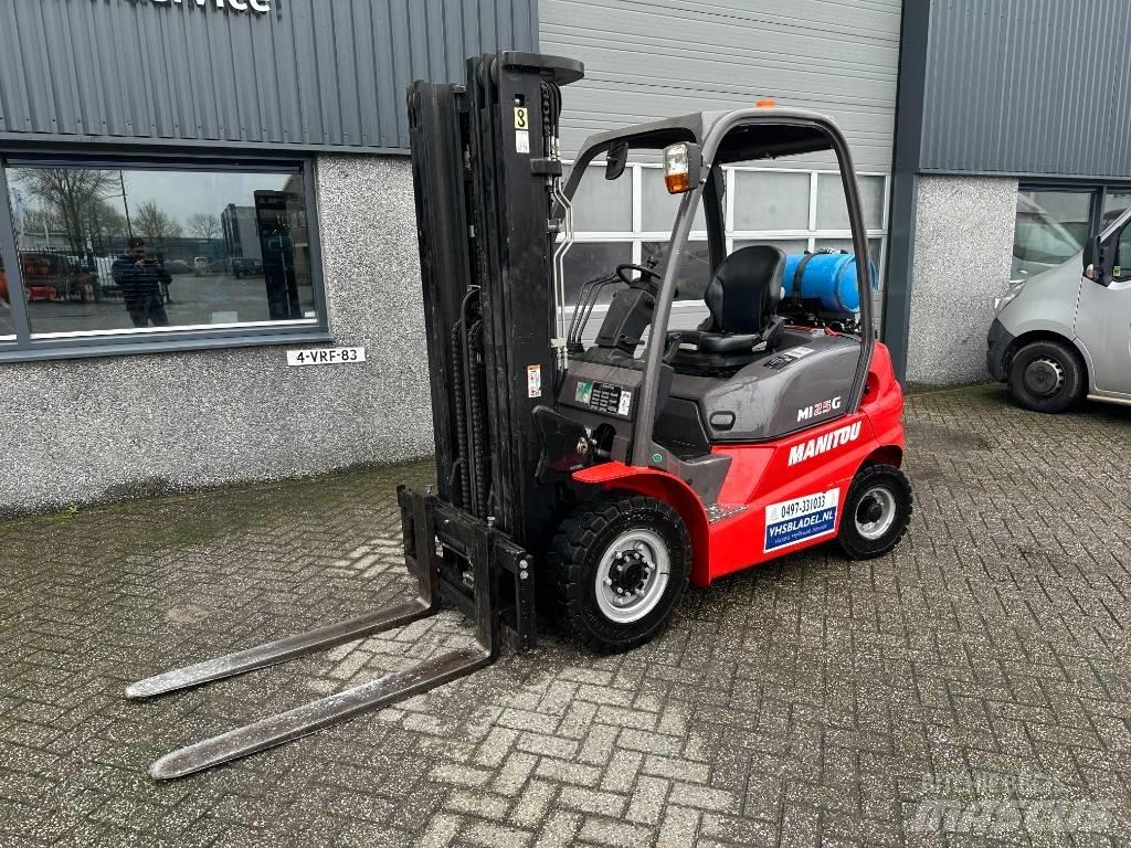 Manitou MI 25 G Gasolmotviktstruckar