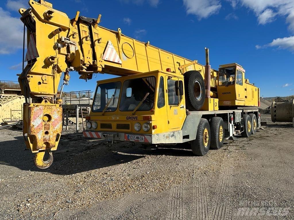 Grove TM 750 E Bangående Kranar