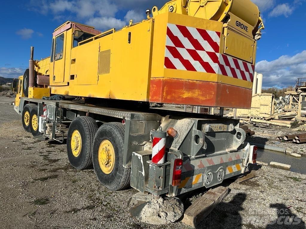 Grove TM 750 E Bangående Kranar