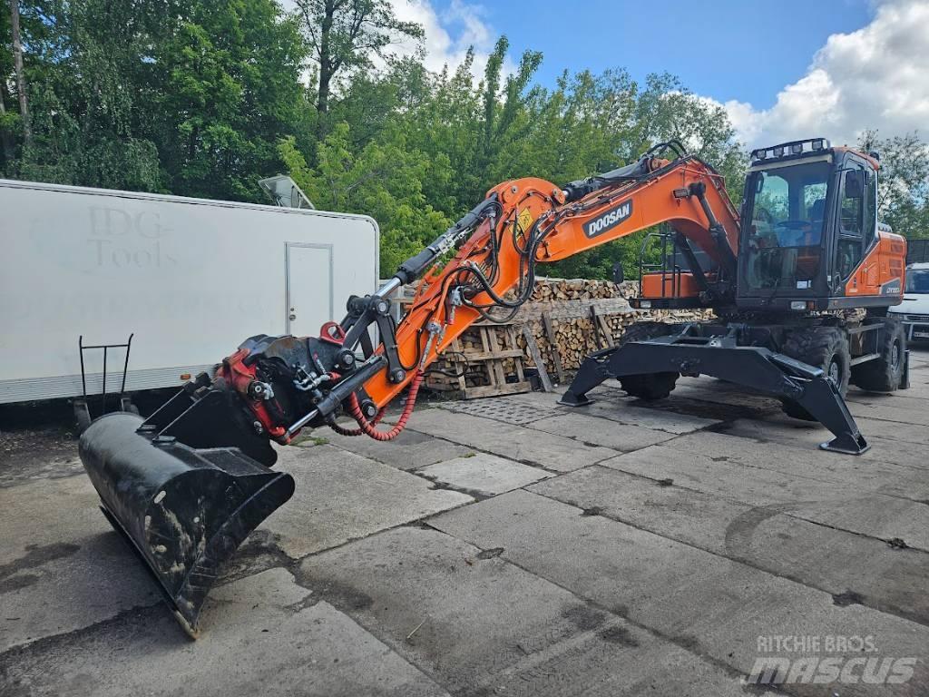Doosan DX 160 W Hjulgrävare