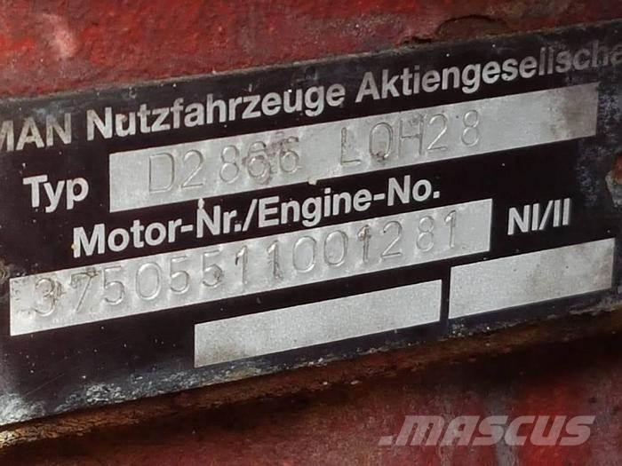  Engines D2866LOH Transport - Övriga