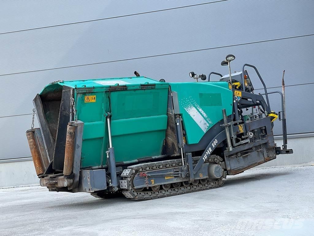 Vögele SUPER 800 Asfaltsläggningsmaskiner