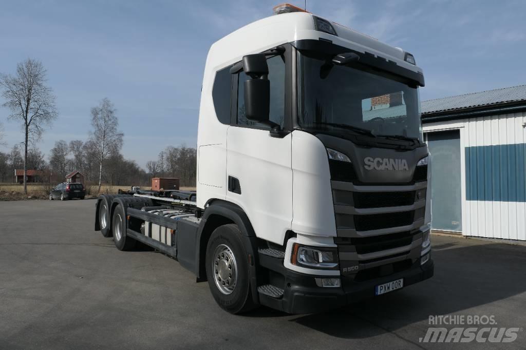 Scania R500 B6x2nb Lastväxlare/Krokbilar