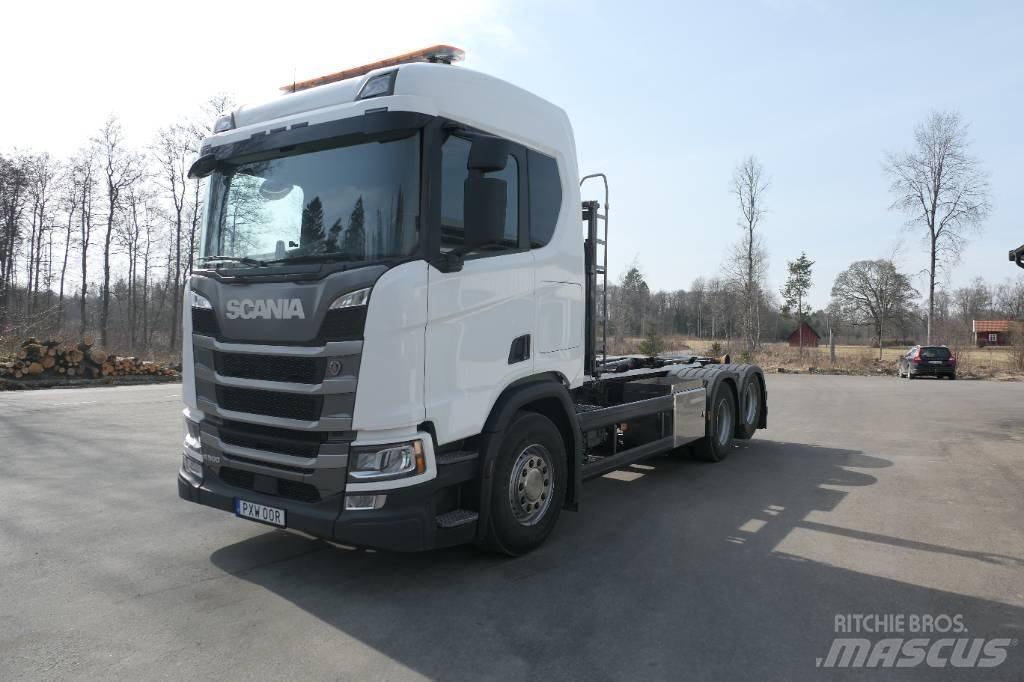 Scania R500 B6x2nb Lastväxlare/Krokbilar