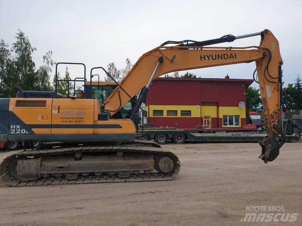 Hyundai HX 220 L Bandgrävare