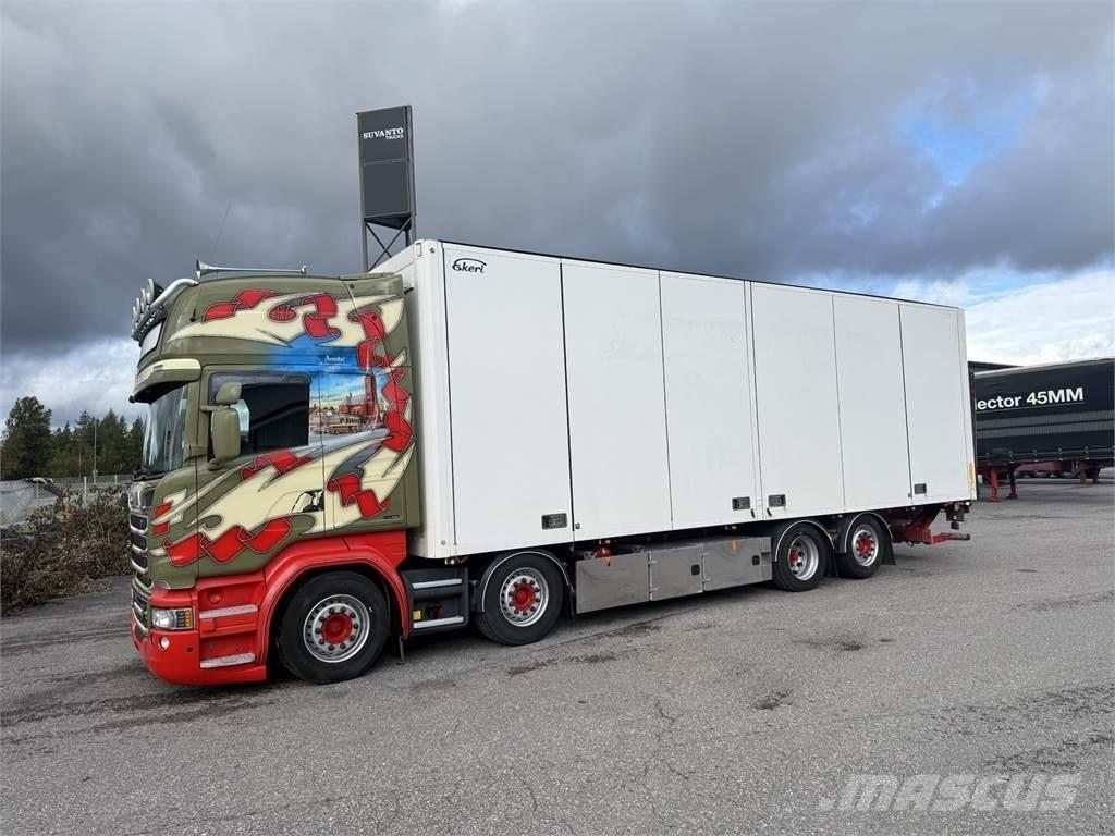 Scania R580 8X2 Skåpbilar
